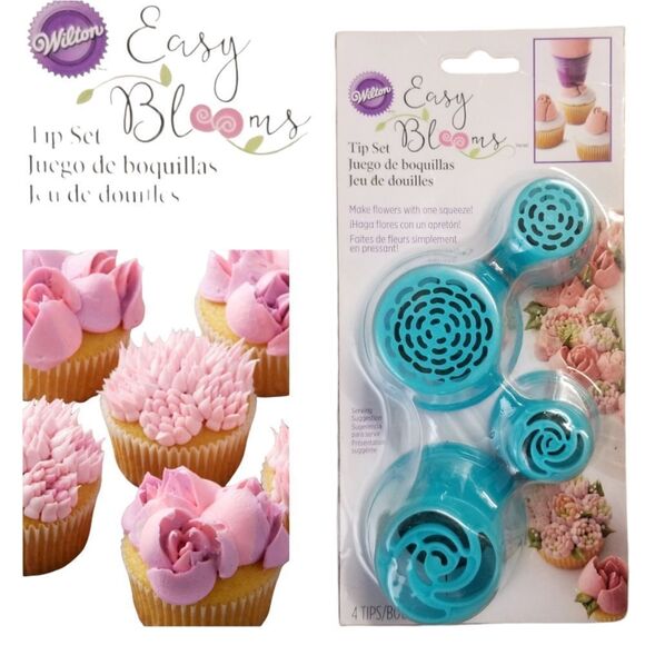 Wilton Easy Blooms Tip Set, 4-Piece Flower Tips - Picture 8 of 8